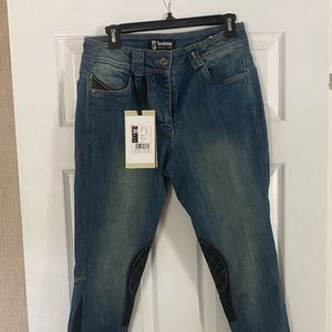 Tredstep Ireland denim knee patch breeches 30R